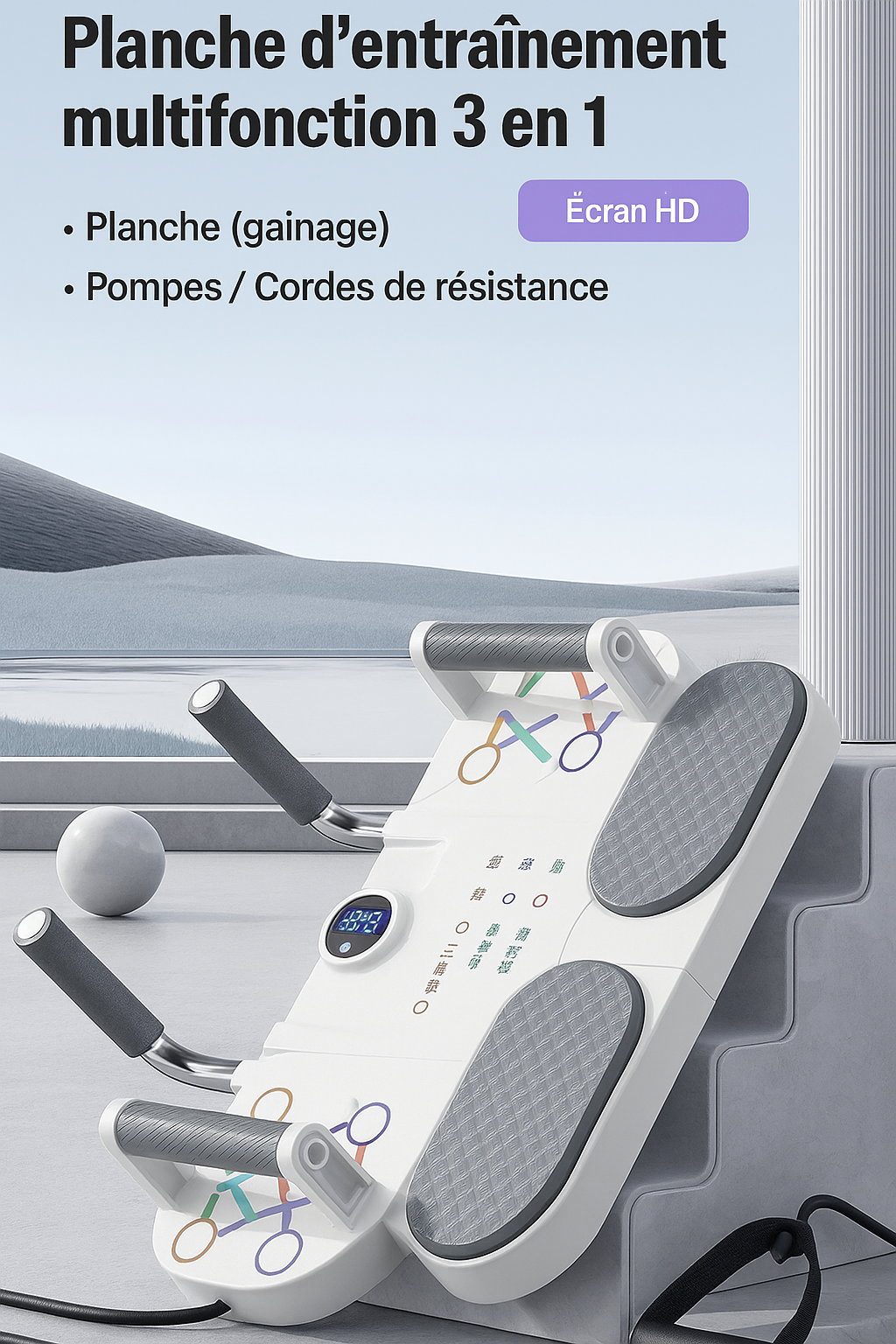 Coreboard - Planche multifonctionnelle intelligente - Entraînement Complet et Ciblé