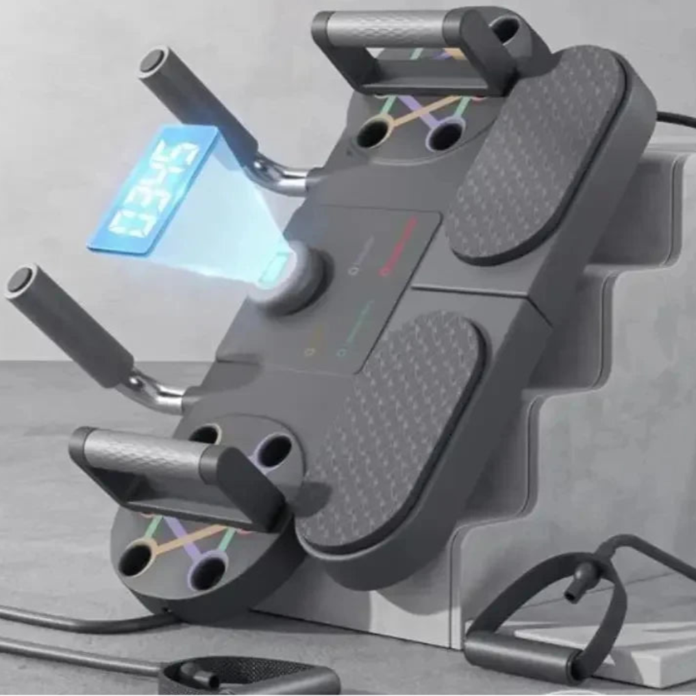 CoreBoard gris avec cordes de tirage