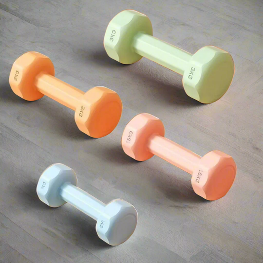 Poids de Fitness Colorés – Confort, Élégance, Efficacité