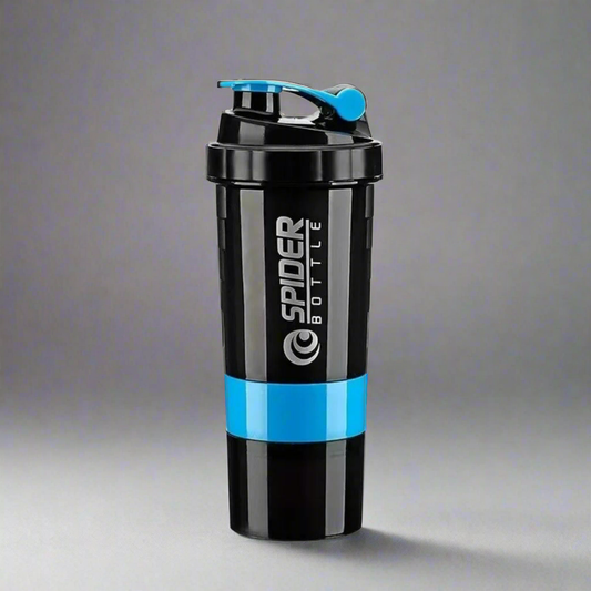 Shaker Spider Bottle – Nutrition, Hydratation, Organisation